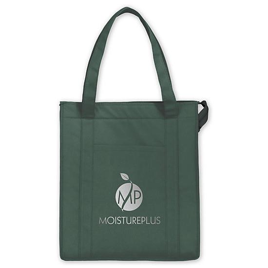 Insulated Grocery Tote Bag, Reusable and Recyclable, Printed Personalized Logo, Promotional Item, 100