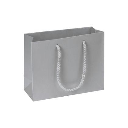 Lavish Shopping Bags, Silver/platinum, Medium