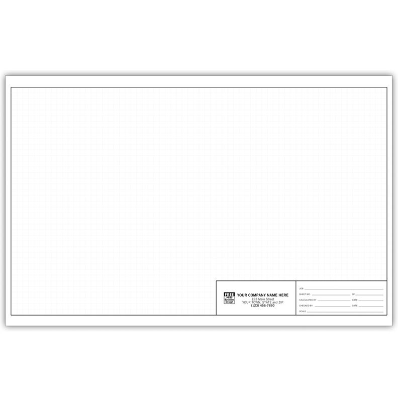 Graph Paper Pad: 17 x 11 - Standard