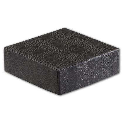 Hi-Wall Gift Box Lids, Black Swirl, Small