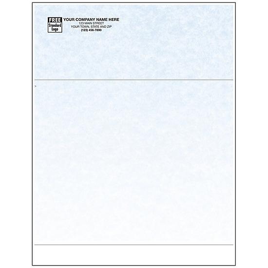 Laser Multipurpose Invoice Form - Parchment, Personalized
