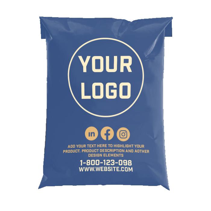 12 x 15.5" Personalized Poly Mailer Bags