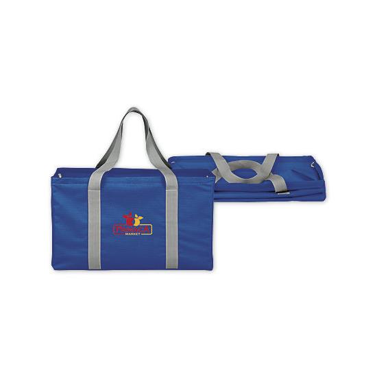 Chevron Oversized Carry-all Tote Bag, Printed Personalized Logo, Promotional Item, 48