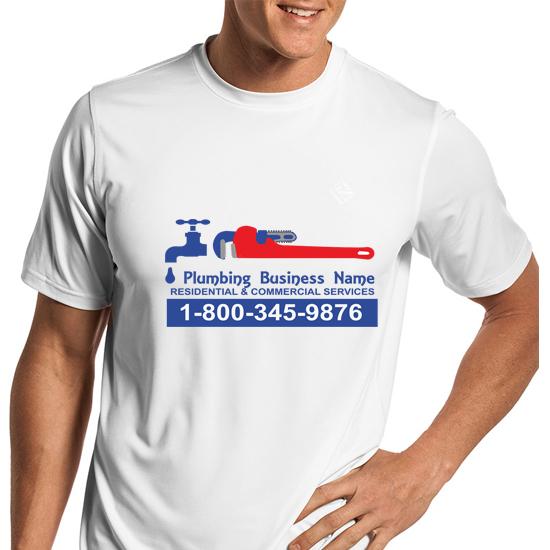 Plumbing T Shirt Custom Printed - Digital or Screen Printing
