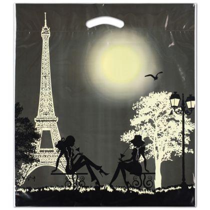 Editor Merchandise Bags, Paris, 16 x 18" + 4" Bottom Gusset