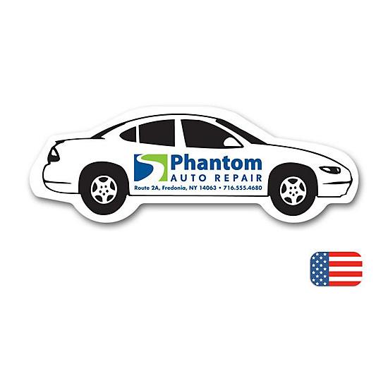 Car Shape Magnet, Printed Personalized Logo, Promotional Item, 500