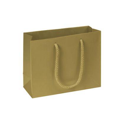 Lavish Shopping Bags, Gold, Medium