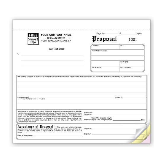 Proposals Form - Short Format