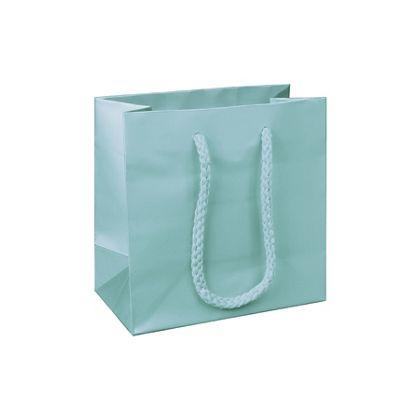 Lavish Shopping Bags, Aqua, Small