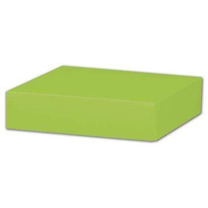 Deluxe Gift Box Lids, Lime Green, Medium