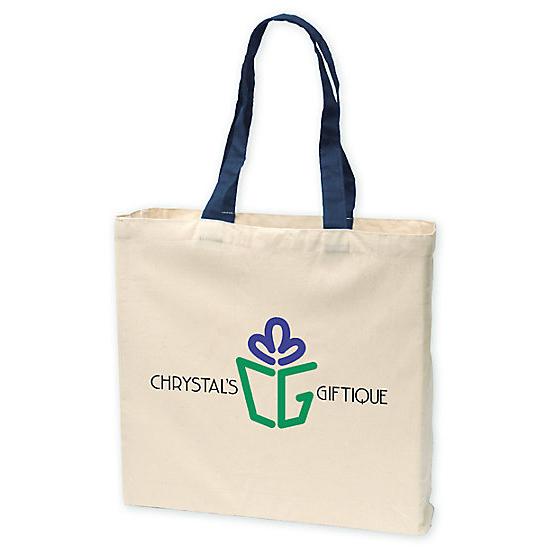 Give-Away Tote Bag, Printed Personalized Logo, Promotional Item, 100, 6 Oz. Cotton