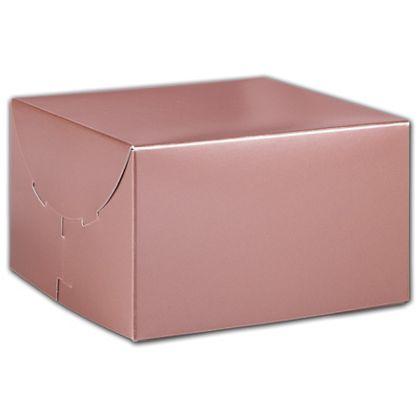 Rose Gold Tinted Boxes, Large