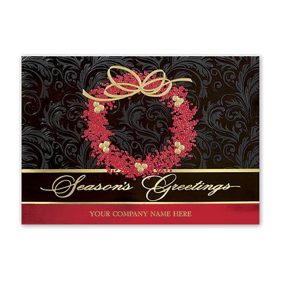 Berry Elegance Holiday Cards