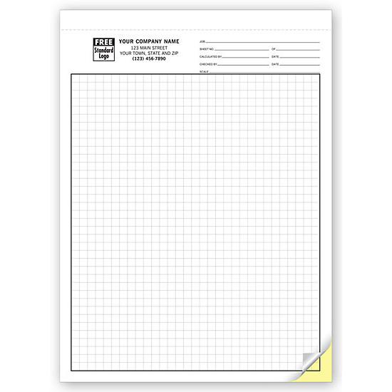 Graph Paper - 1/4-inch, Multi-Part
