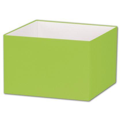 Deluxe Gift Box Bases, Lime Green, Medium