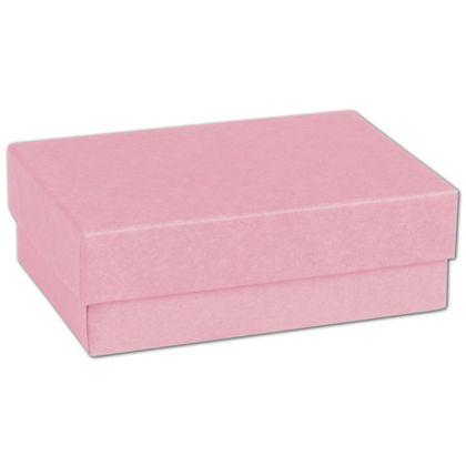 Eco-Friendly Colored Earrings Jewelry Boxes, Pink