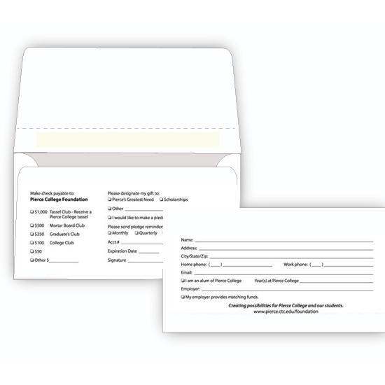 Remittance Envelope With Perforation