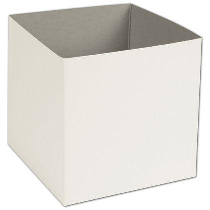 Hi-Wall Gift Box Bottoms, White, Large