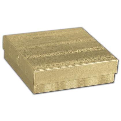 Bangle Jewelry Boxes, Gold Foil Embossed, Small