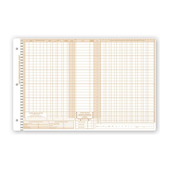 Daily Control Sheets, Pegmaster, Payment