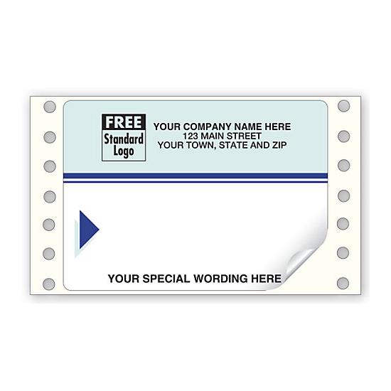Continuous Address Shipping Label - Personalized