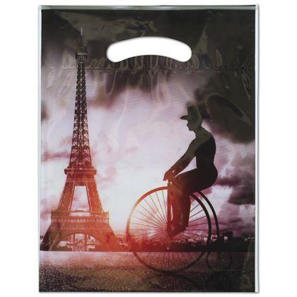 Metro Merchandise Bags, Eiffel, 9 x 11 1/2 + 2" Bottom Gusset