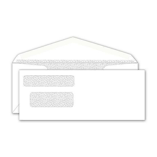 Double Window Payroll Check Envelopes 