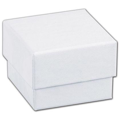 White Cardboard Ring Box