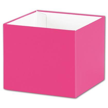 Deluxe Gift Box Bases, Fuchsia, Small