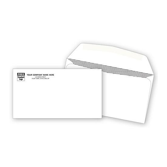 Personalized Business Envelope, Size 6 1/2 x 3 5/8"