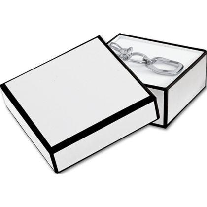 Berkley Earrings Jewelry Boxes, Whiteboard White