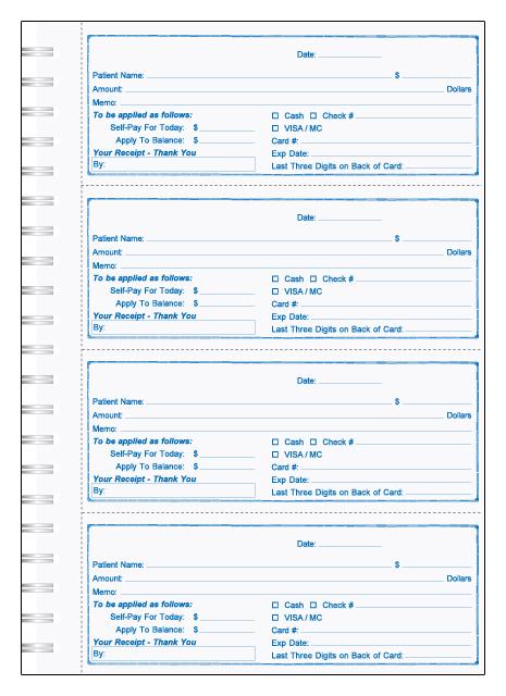 Ecod Paper Medical Exam Paper D96C Dental Exam Ecod Slips Numbeed Teeth System C 4 ...