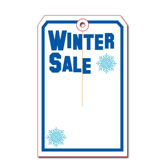 Winter Sale Tag 