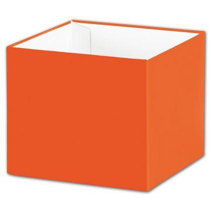 Deluxe Gift Box Bases, Orange, Small