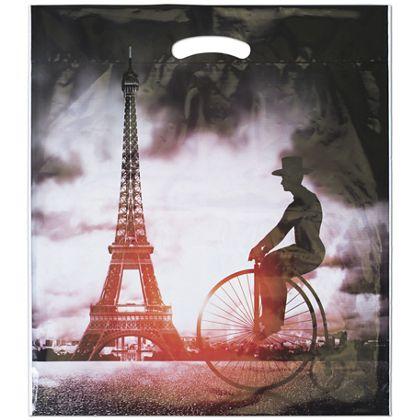 Metro Merchandise Bags, Eiffel, 16 x 18 + 4" Bottom Gusset