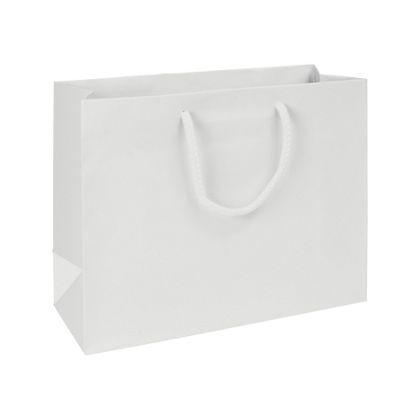 Lavish Shopping Bags, White, Large