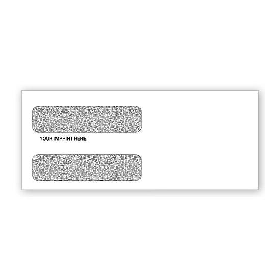 #9 Double Window Confidential Envelope for Invoices