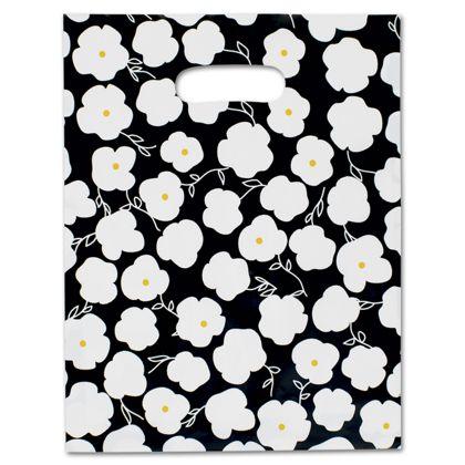 Frosted Patterned Merchandise Bags, Martine, 9 x 12"
