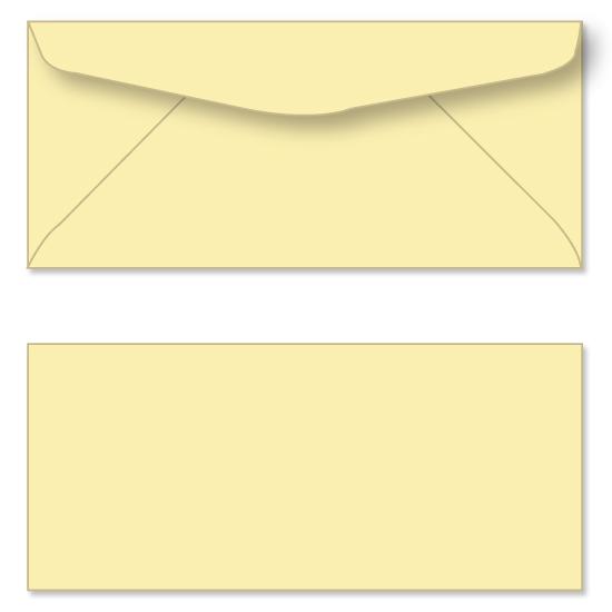 Printed Lemon #10 Envelope - (4 1/8 x 9 1/2) Regular