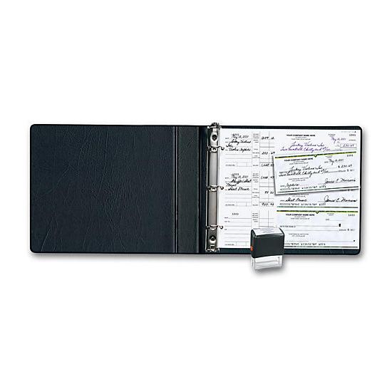 Business Checks Value Pack with Deposit Tickets, Checks, Binder, and Endorsement Stamp