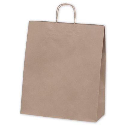 Queen Shoppers Bag, Recycled Kraft, 16 x 6 x 19"