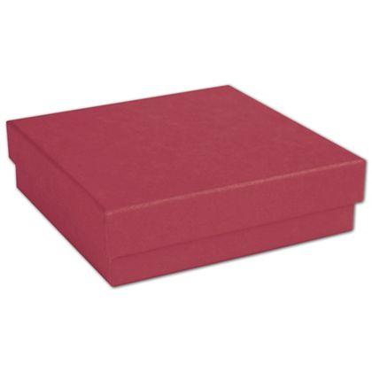 Eco-Friendly Colored Bangles Jewelry Boxes, Red, Small