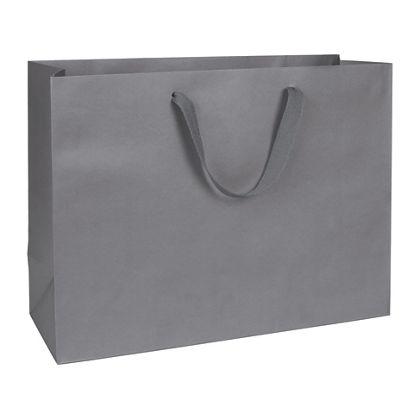 Upscale Shopping Bags, Empire State Grey, Extra Large