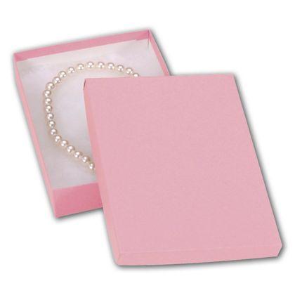 Eco-friendly Colored Frame Jewelry Boxes, Pink