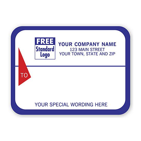 Personalized Shipping Label For Business