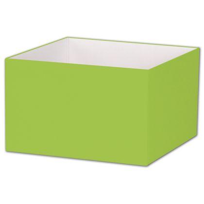 Deluxe Gift Box Bases, Lime Green, Large