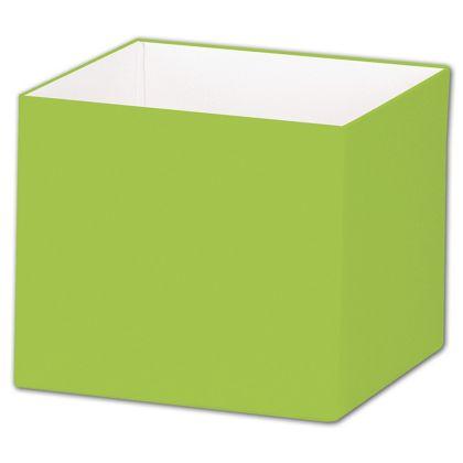 Deluxe Gift Box Bases, Lime Green, Small
