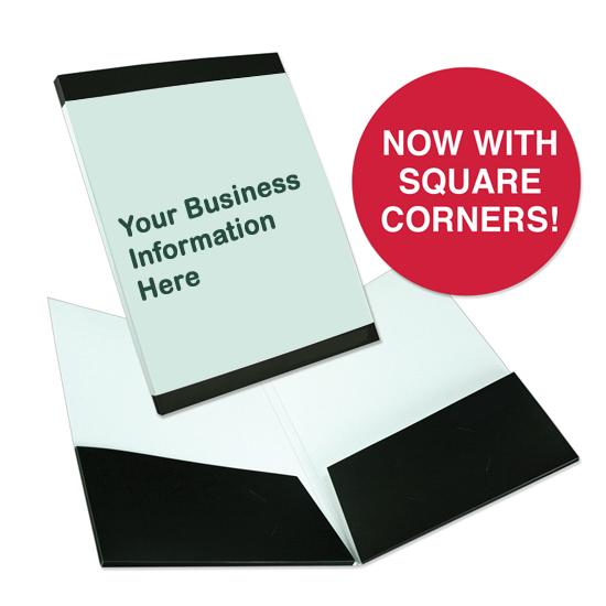 Custom Capacity Folders With Square Corners