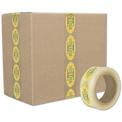 Custom Printed Packing Tape, Clear, Small