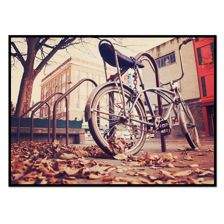 Wall Poster - Old Vintage Bike Bicycle 